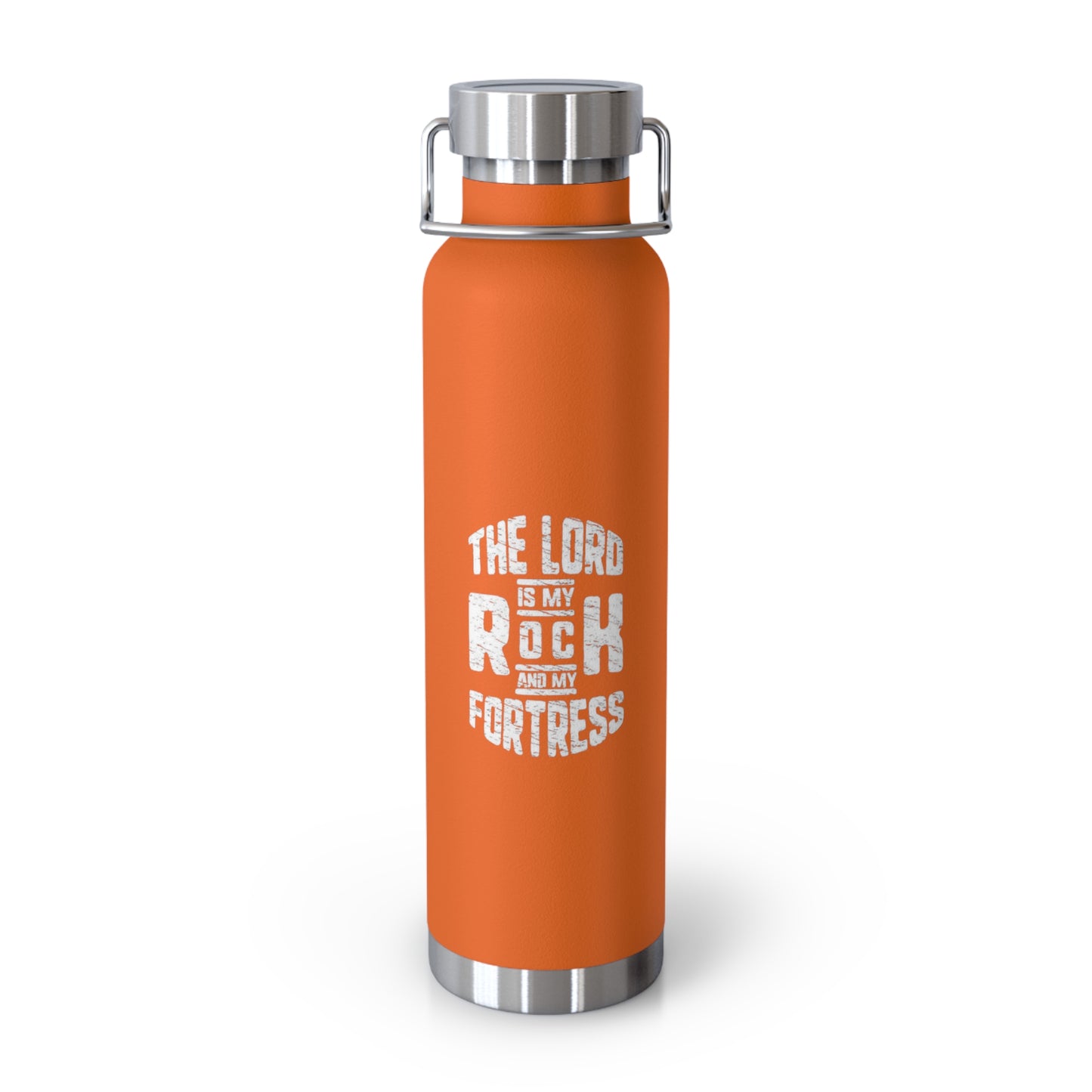 Inspirational Water Bottle - Faith-Based Copper Insulated Flask for Outdoor Adventures, Fitness, and Daily Hydration, Gift for Him or Her