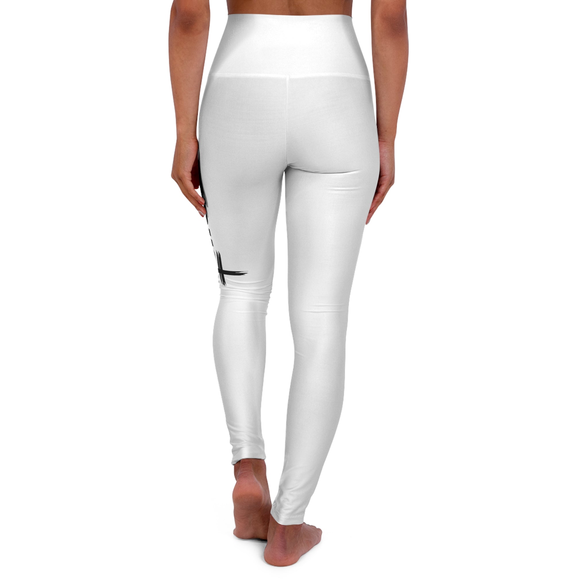 Stylish High Waisted Yoga Leggings, Comfortable Fitness Leggings, Activewear for Women, Perfect for Yoga and Exercise, Trendy Workouts