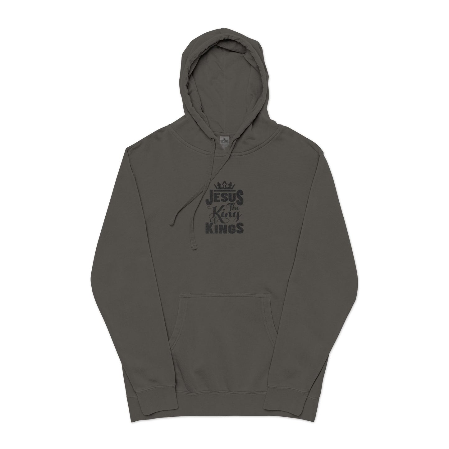 Jesus is King Unisex Hoodie, Inspirational Gift, Faith-Based Apparel, Comfortable Casual Wear, Church Event Outfit, Religious Fashion