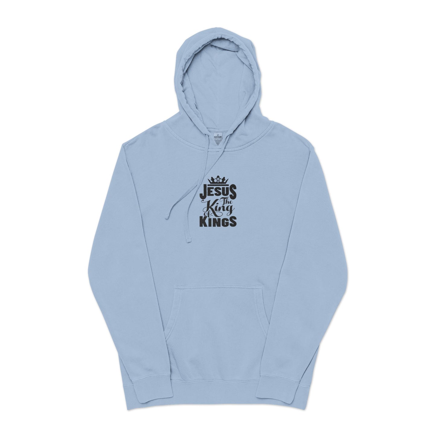 Jesus is King Unisex Hoodie, Inspirational Gift, Faith-Based Apparel, Comfortable Casual Wear, Church Event Outfit, Religious Fashion