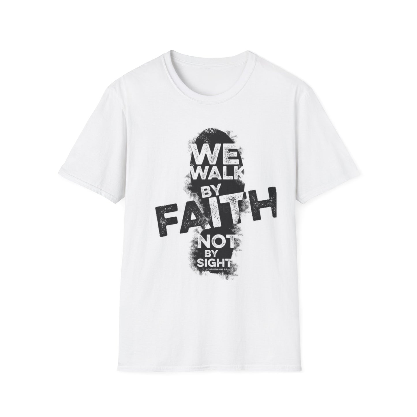 Faith-Inspired Unisex Softstyle T-Shirt, Inspirational Apparel, Faith-Based Gift, Casual Wear, Christian T-Shirt, Motivational Clothing
