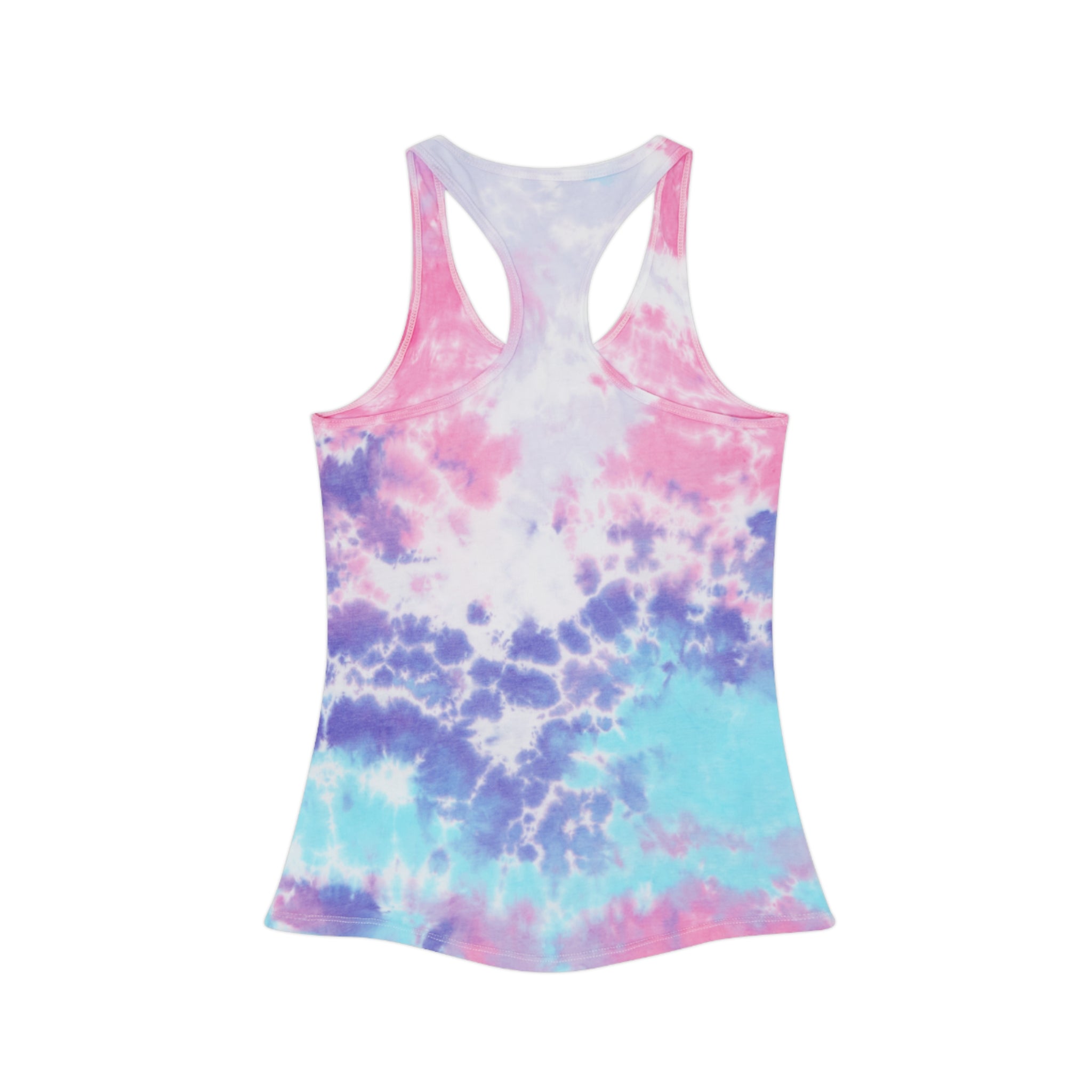 No Pain No Gain Tie Dye Racerback Tank Top, Workout Top, Fitness Apparel, Summer Tank, Activewear, Gift for Gym Lovers