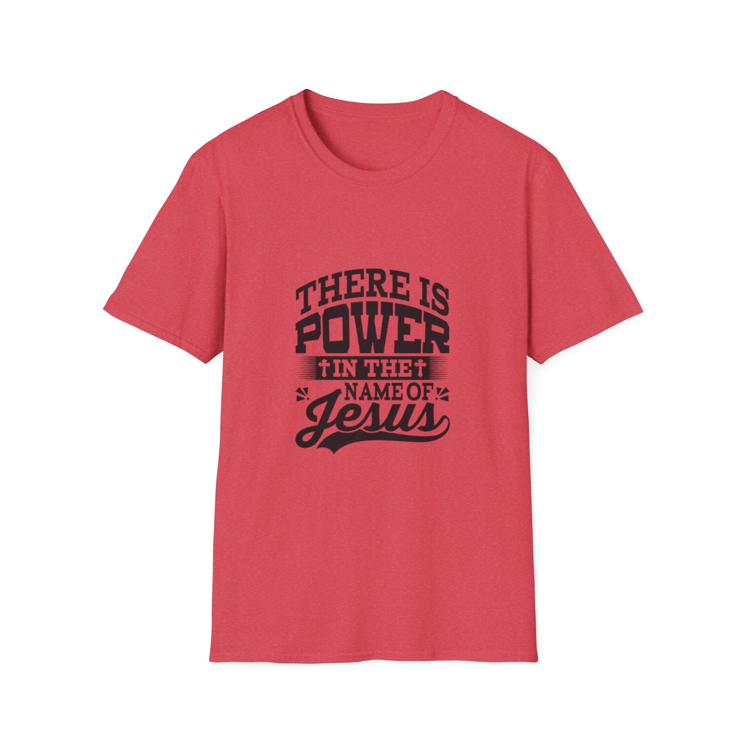 Faith-Inspired Unisex T-Shirt - Power in the Name of Jesus, Christian Apparel, Inspirational Tee, Perfect for Gifts, Casual Wear