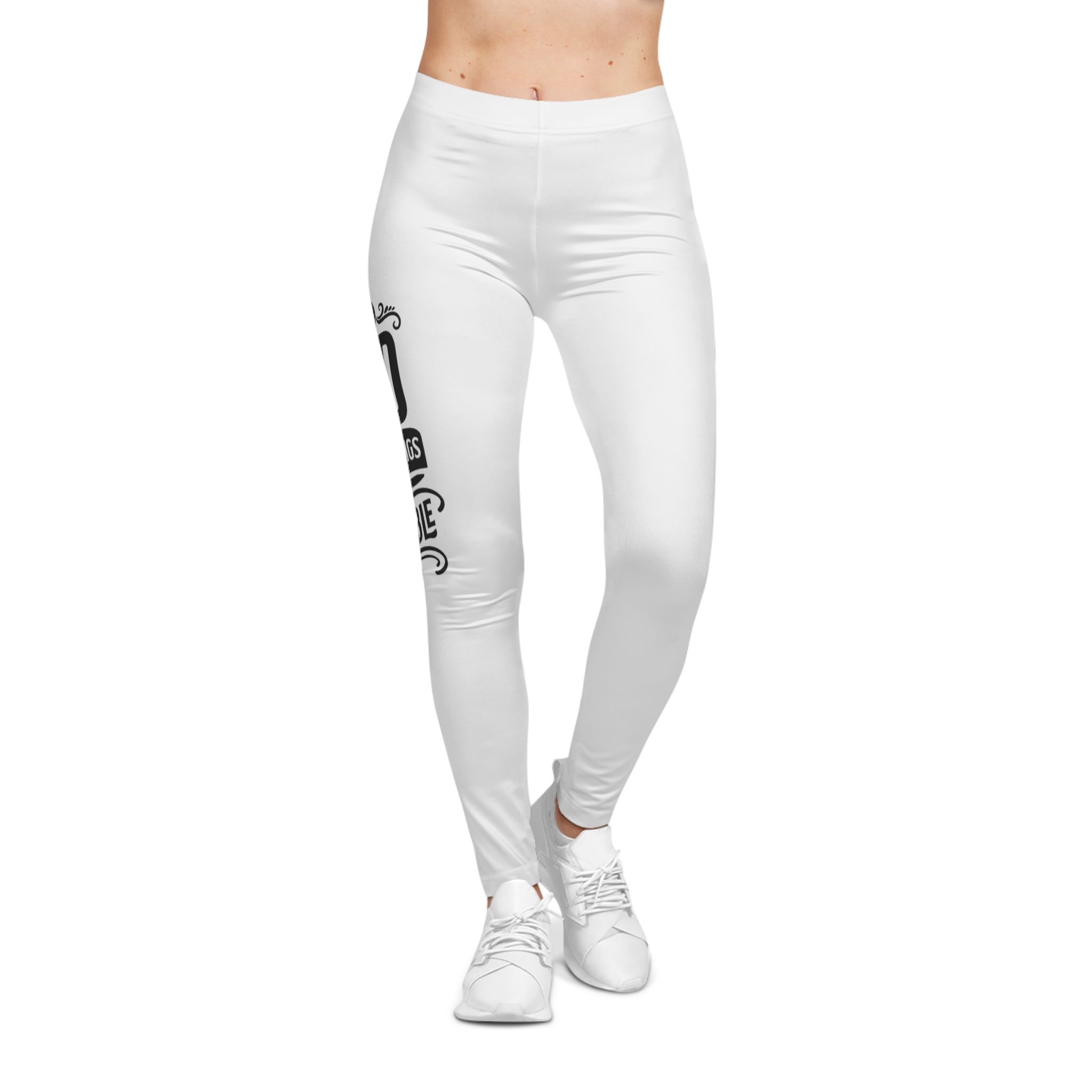Inspirational Women's Casual Leggings | Motivational Workout Wear, Fitness Leggings, AOP Fashion, Daily Comfort, Gift Idea