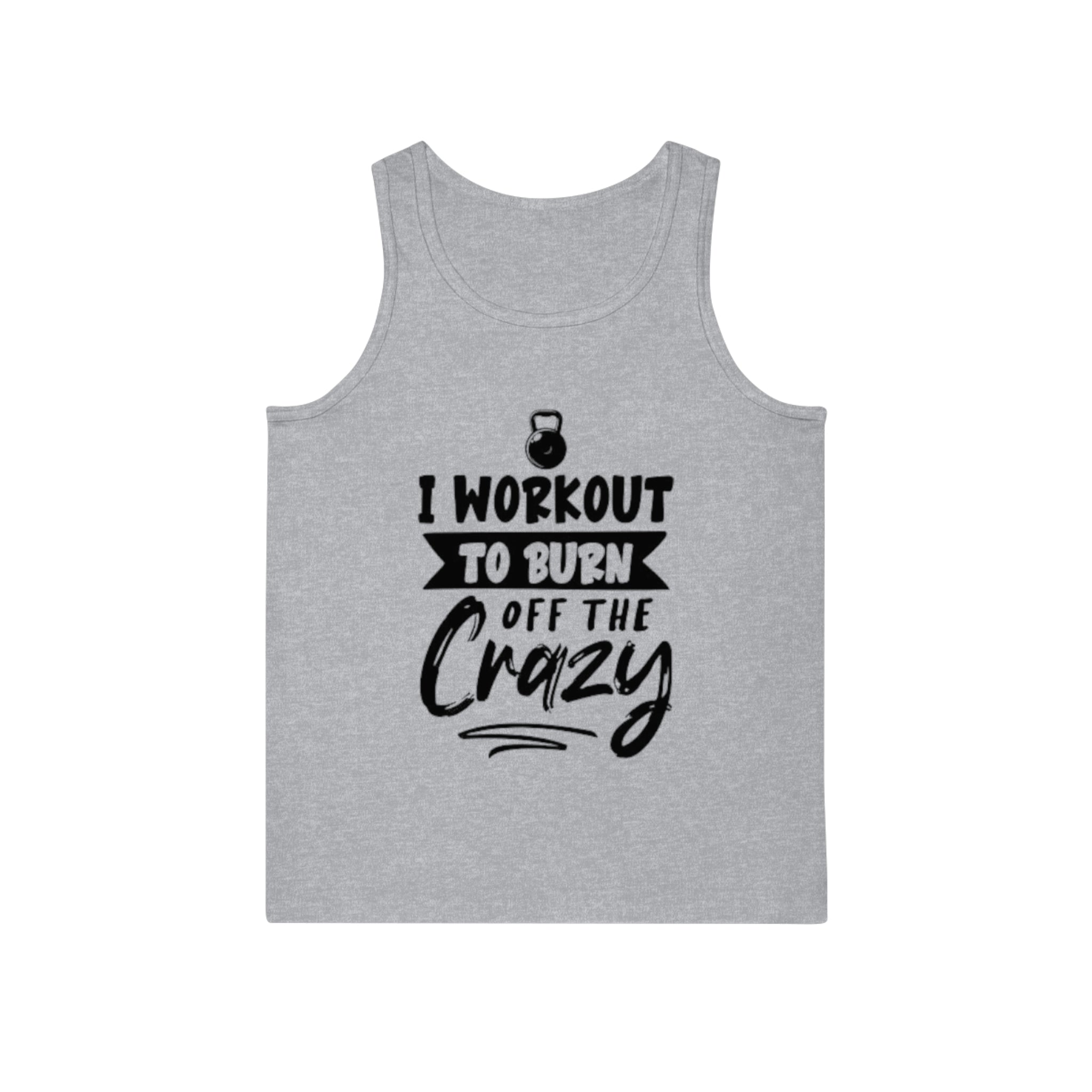 Unisex Motivational Workout Tank Top, Gym Apparel, Fitness Gift, Exercise Top, Wellness Tank, Workout Clothes