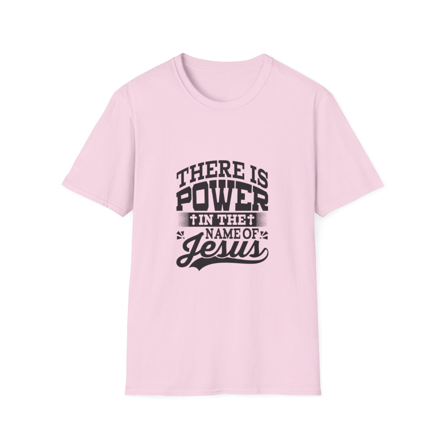 Faith-Inspired Unisex T-Shirt - Power in the Name of Jesus, Christian Apparel, Inspirational Tee, Perfect for Gifts, Casual Wear