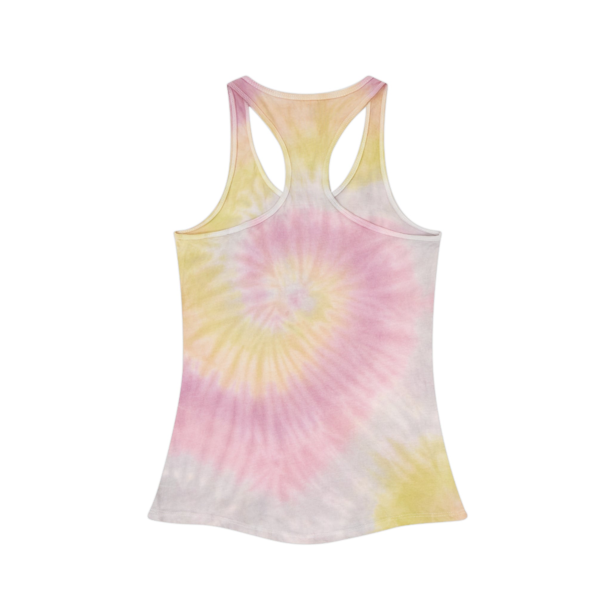 No Pain No Gain Tie Dye Racerback Tank Top, Workout Top, Fitness Apparel, Summer Tank, Activewear, Gift for Gym Lovers