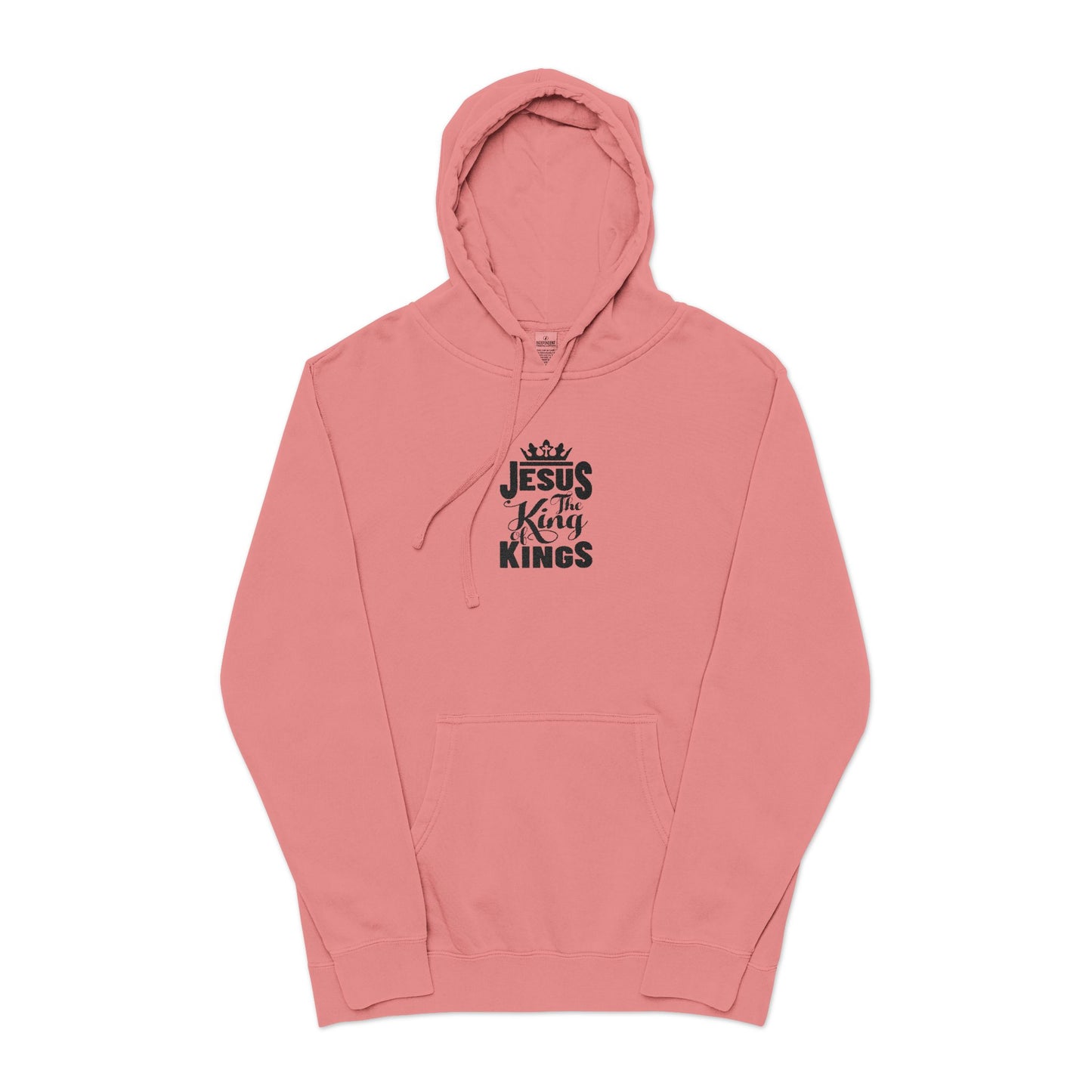 Jesus is King Unisex Hoodie, Inspirational Gift, Faith-Based Apparel, Comfortable Casual Wear, Church Event Outfit, Religious Fashion