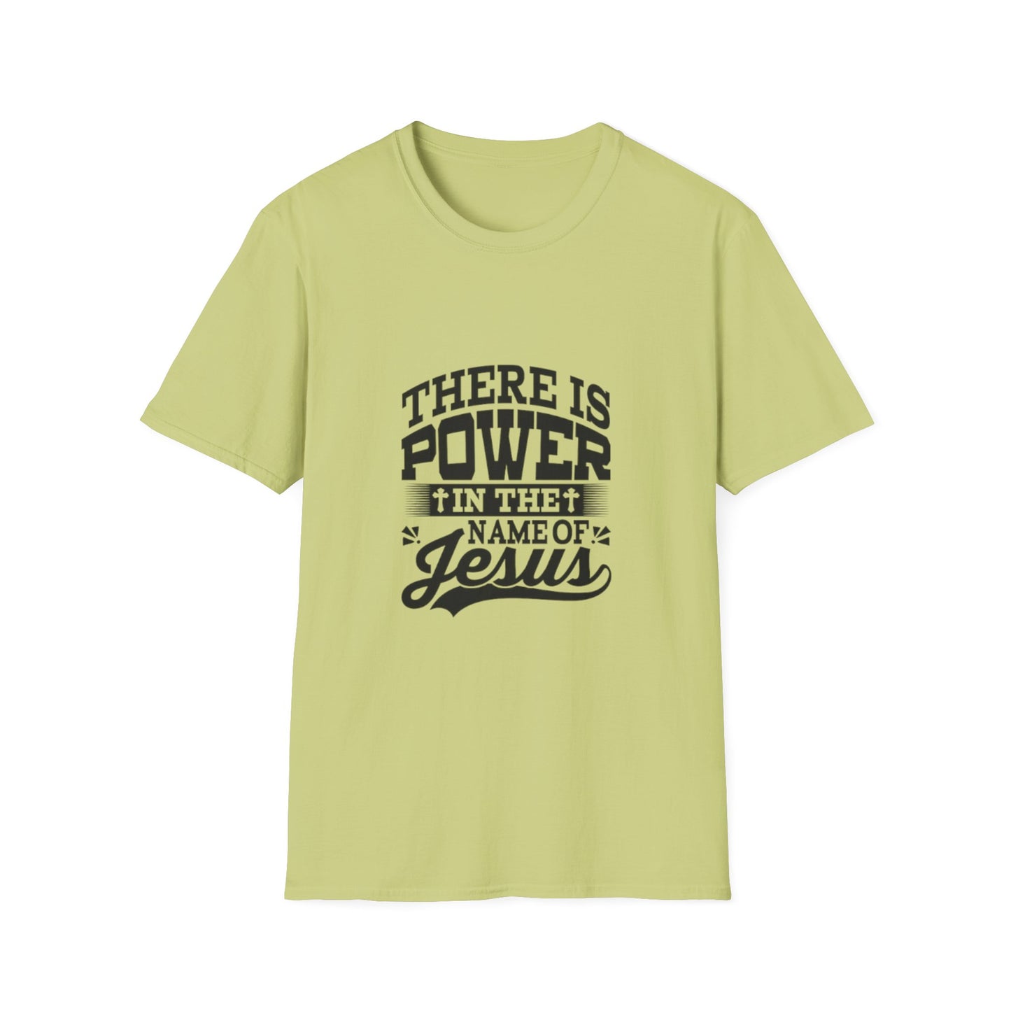 Faith-Inspired Unisex T-Shirt - Power in the Name of Jesus, Christian Apparel, Inspirational Tee, Perfect for Gifts, Casual Wear