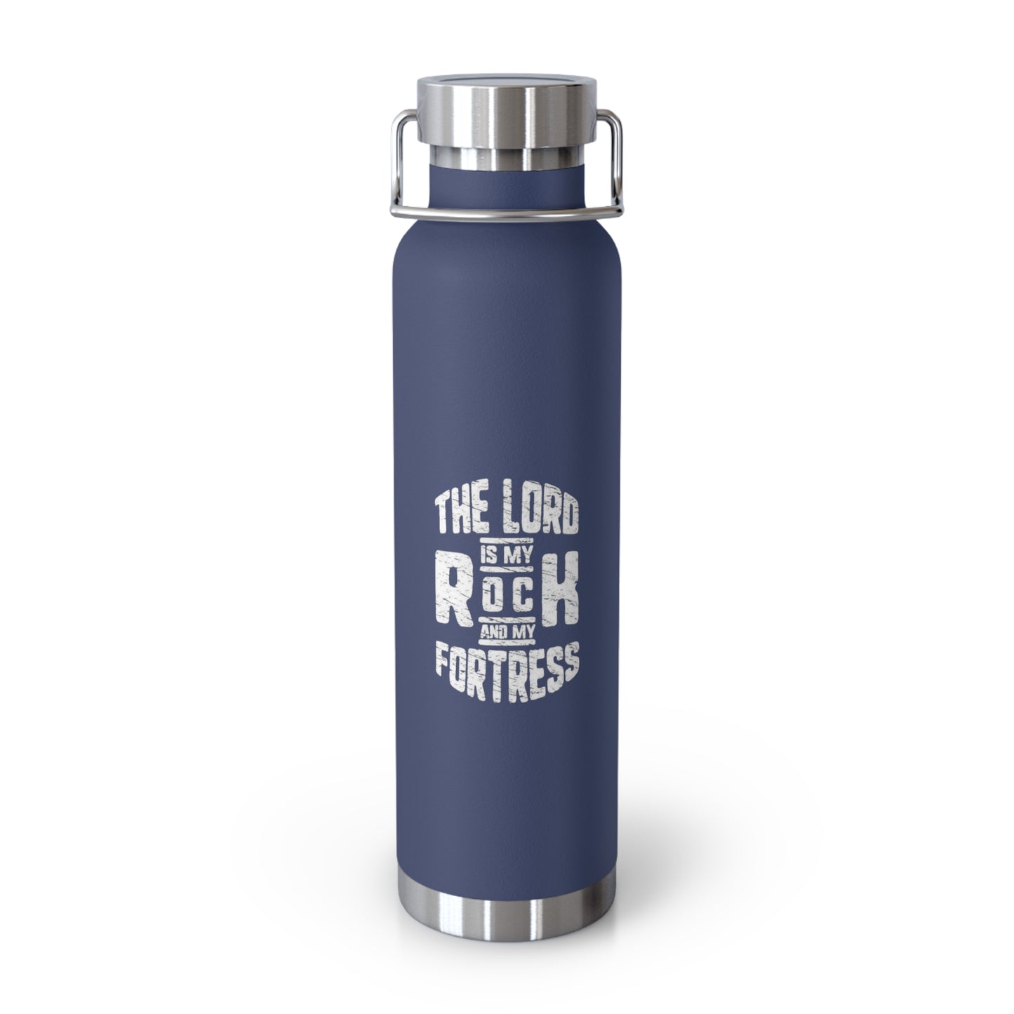 Inspirational Water Bottle - Faith-Based Copper Insulated Flask for Outdoor Adventures, Fitness, and Daily Hydration, Gift for Him or Her