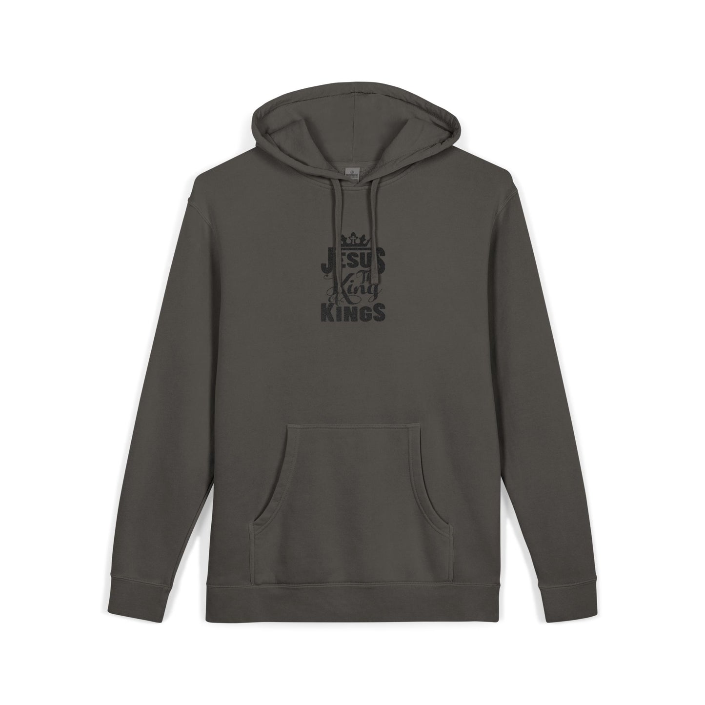 Jesus is King Unisex Hoodie, Inspirational Gift, Faith-Based Apparel, Comfortable Casual Wear, Church Event Outfit, Religious Fashion
