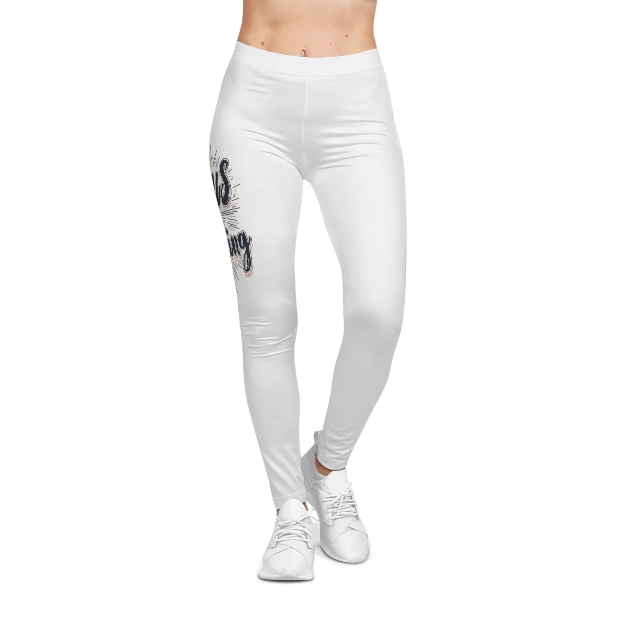 Stylish Inspirational Leggings, Comfort Fit, Yoga, Exercise, Casual Wear, Gift for Her, Faith-Inspired Activewear