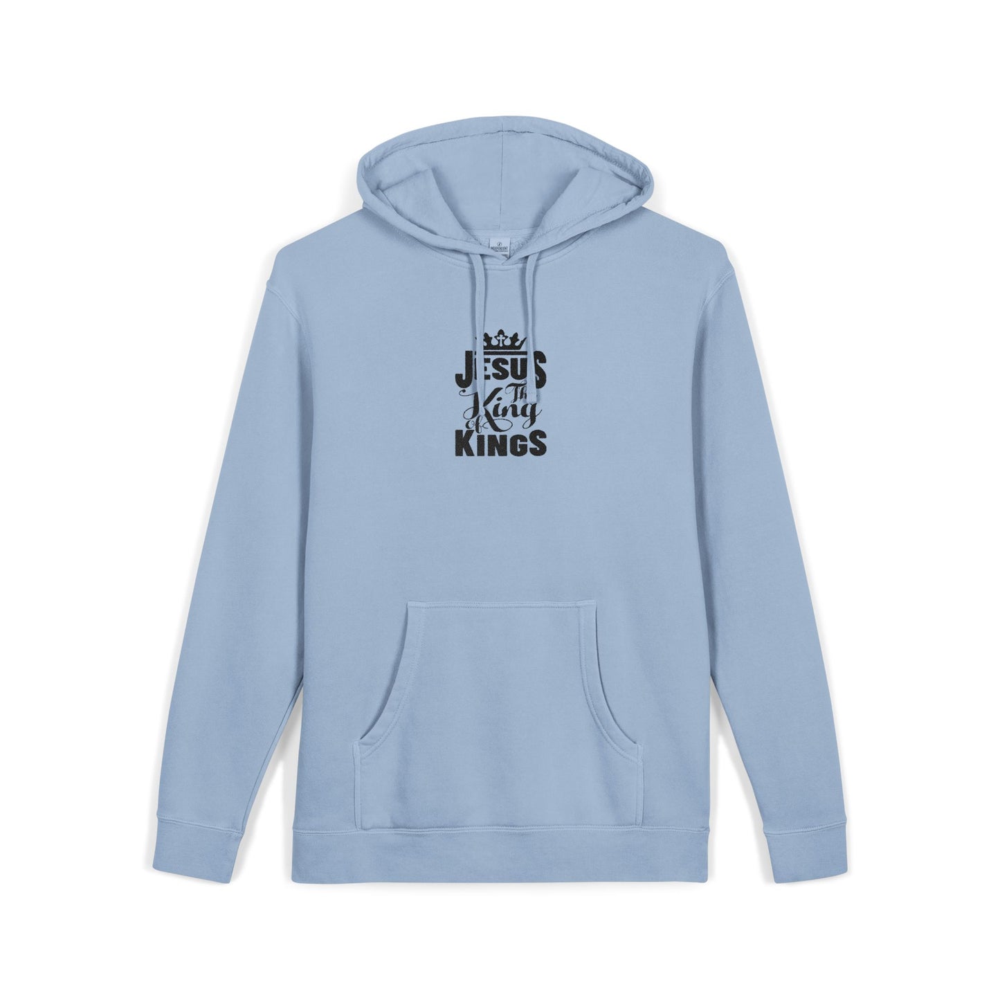Jesus is King Unisex Hoodie, Inspirational Gift, Faith-Based Apparel, Comfortable Casual Wear, Church Event Outfit, Religious Fashion