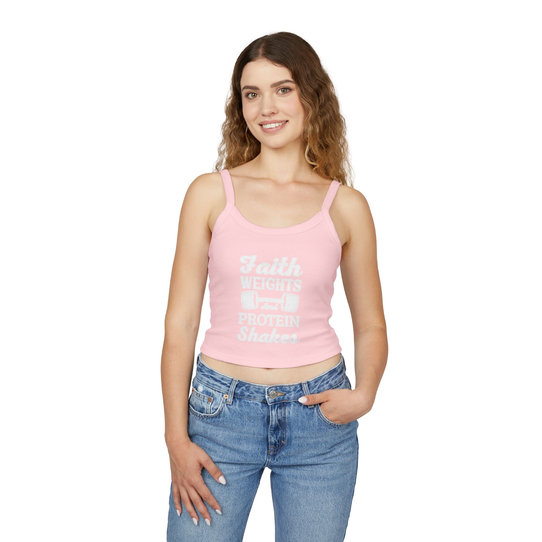Gym Life Women's Spaghetti Strap Tank Top | Fitness Apparel, Workout Shirt, Gym Outfit, Casual Wear, Summer Top
