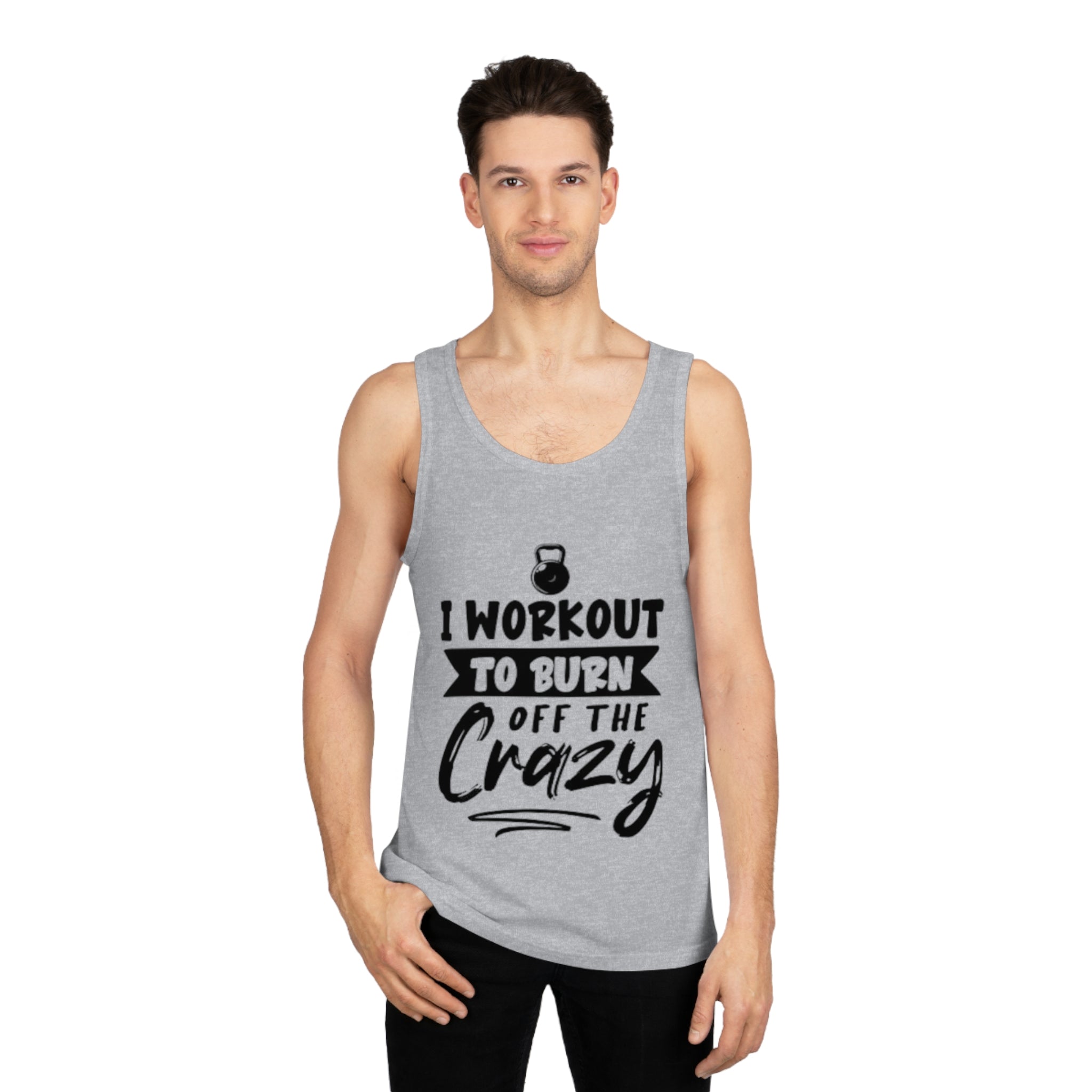 Unisex Motivational Workout Tank Top, Gym Apparel, Fitness Gift, Exercise Top, Wellness Tank, Workout Clothes