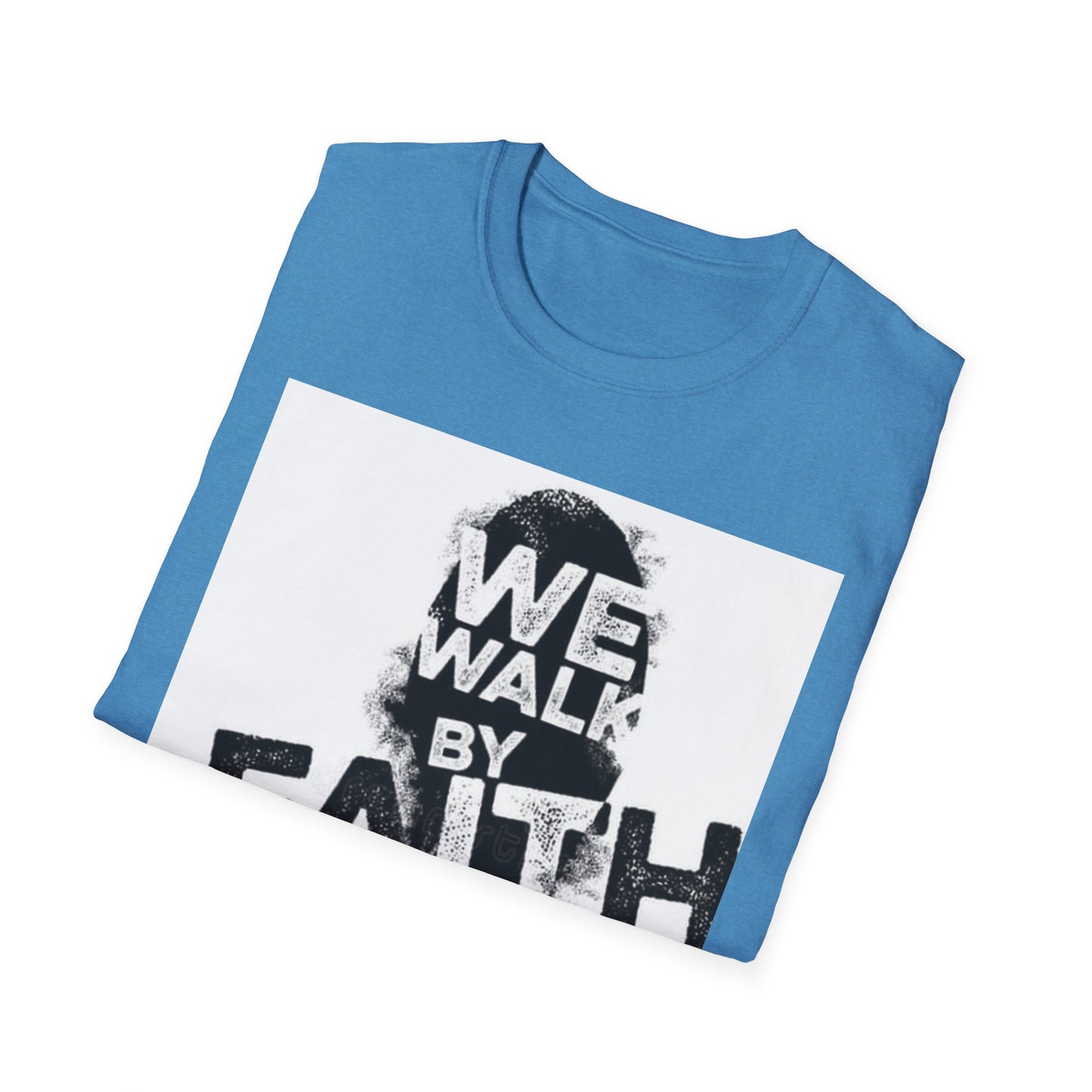 Faith-Inspired Unisex Softstyle T-Shirt, Inspirational Apparel, Faith-Based Gift, Casual Wear, Christian T-Shirt, Motivational Clothing