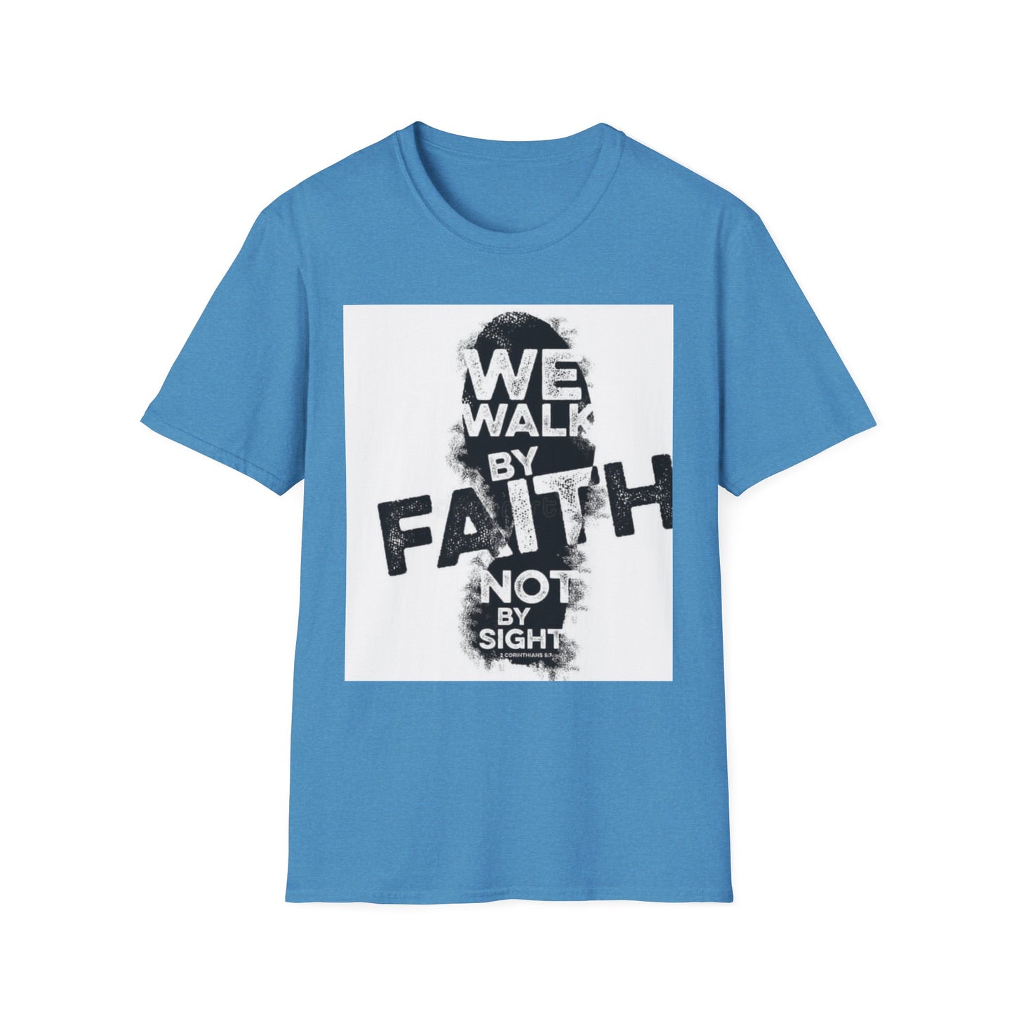 Faith-Inspired Unisex Softstyle T-Shirt, Inspirational Apparel, Faith-Based Gift, Casual Wear, Christian T-Shirt, Motivational Clothing