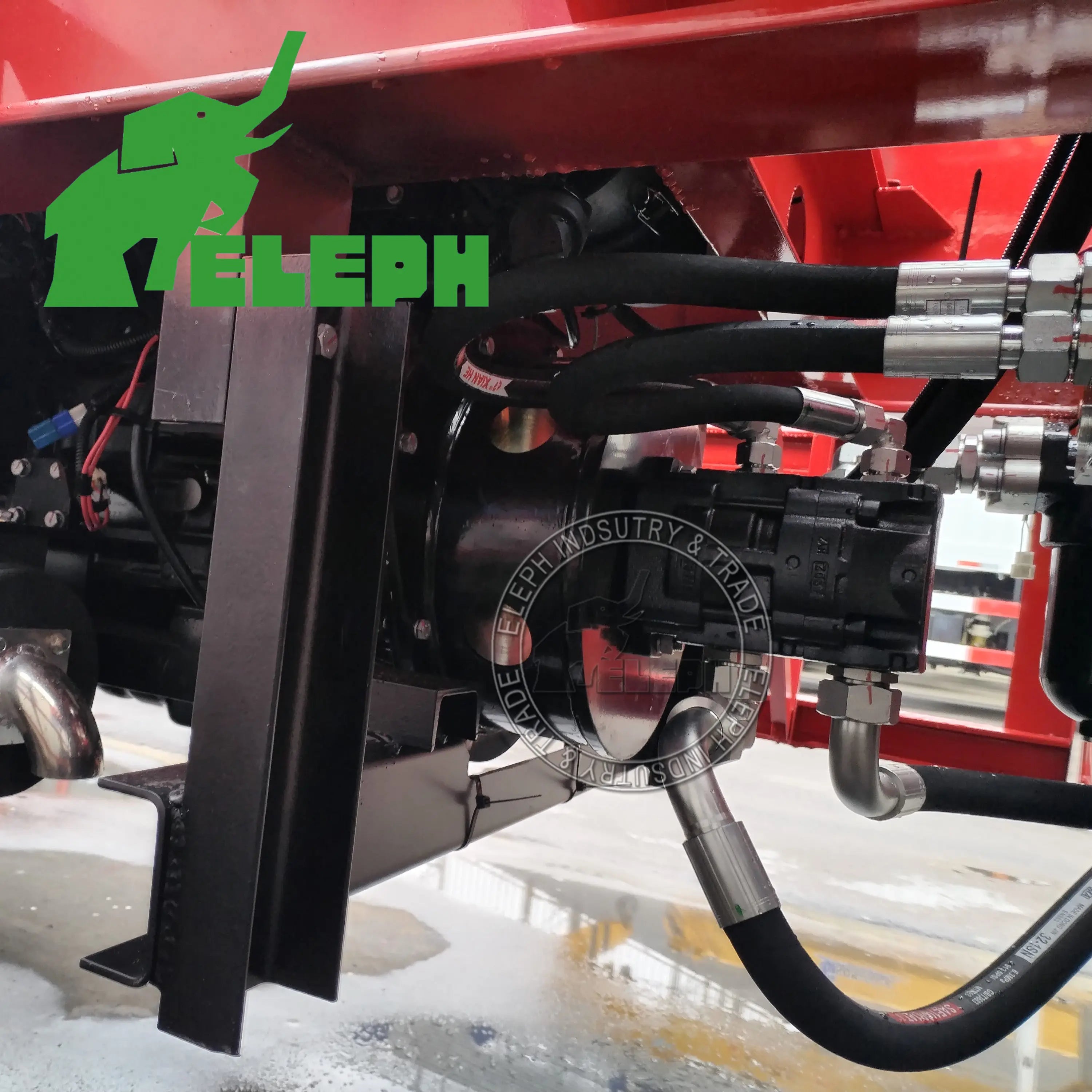China Made Trailer Accessories 20ff 40ff Container Side Loader Container Trailer