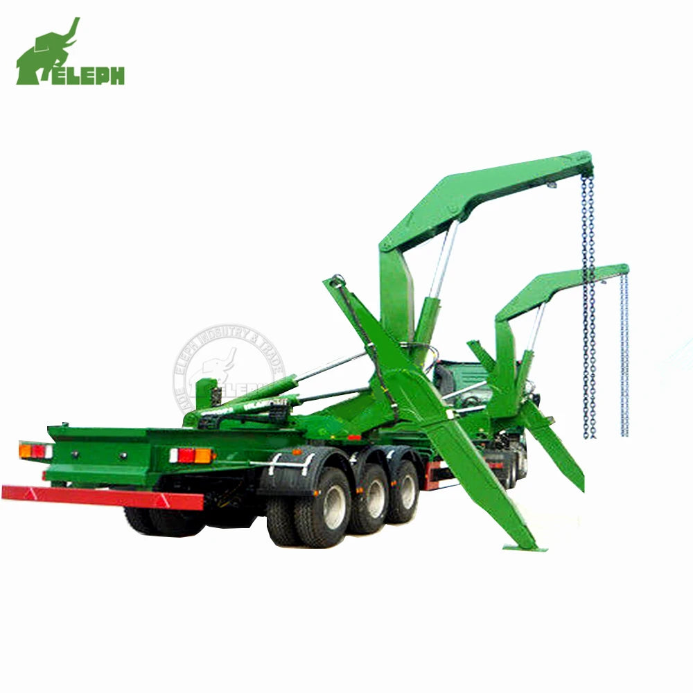 Side Lifter Container Trailer/container Self Loading Trailer