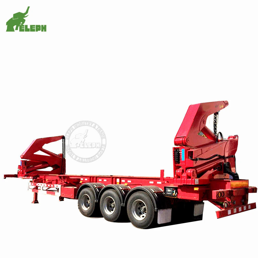 Side Lifter Container Trailer/container Self Loading Trailer