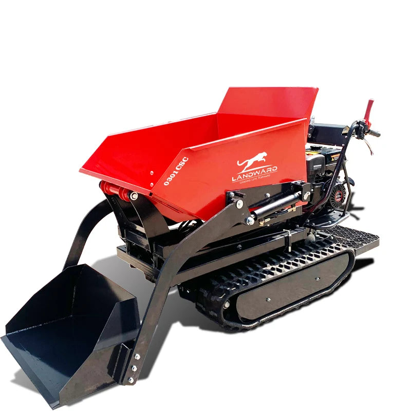 Gasoline Mini Dumper Fast Delivery Small Dump Truck 500 KG Available In Stock Tiny Hydraulic Track Dumper Truck Customized Sale