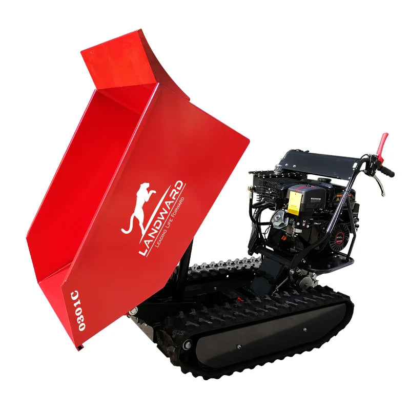 Gasoline Mini Dumper Fast Delivery Small Dump Truck 500 KG Available In Stock Tiny Hydraulic Track Dumper Truck Customized Sale