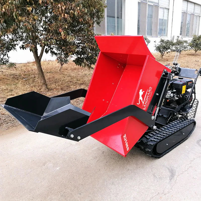 Gasoline Mini Dumper Fast Delivery Small Dump Truck 500 KG Available In Stock Tiny Hydraulic Track Dumper Truck Customized Sale