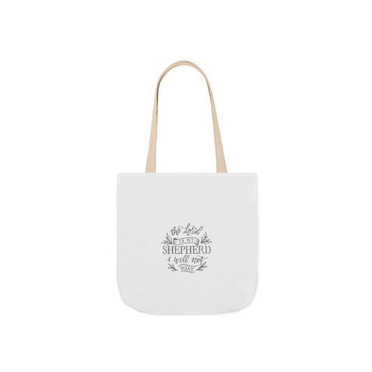 Shepherd's Love Canvas Tote Bag, Eco-Friendly Shopper, Gift for Animal Lovers, Farmhouse Style, Casual Carryall