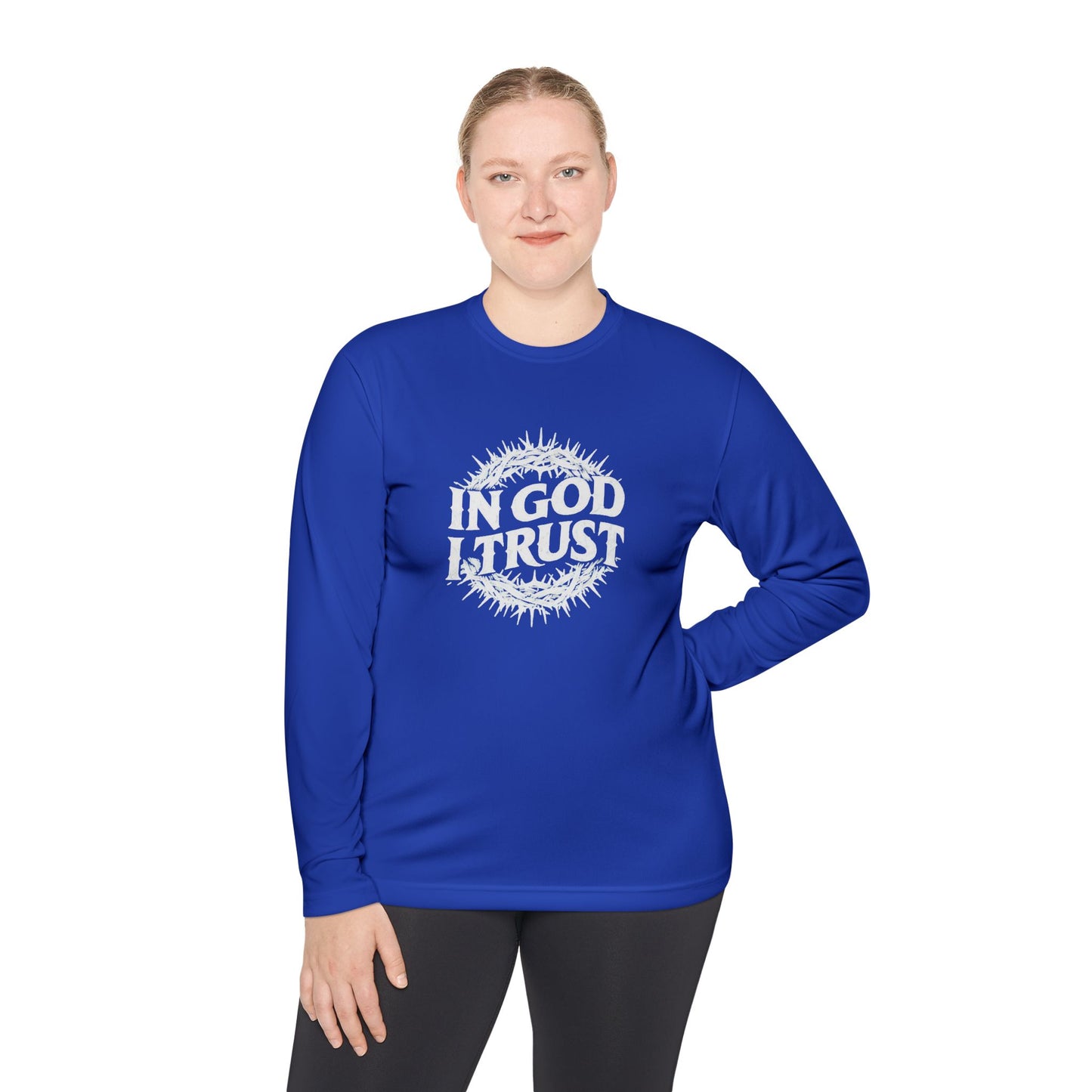 Religious Long Sleeve Tee with Mary and Rose Design, Vintage Christian Tee, Spiritual Gift, Casual Wear, Religious Apparel