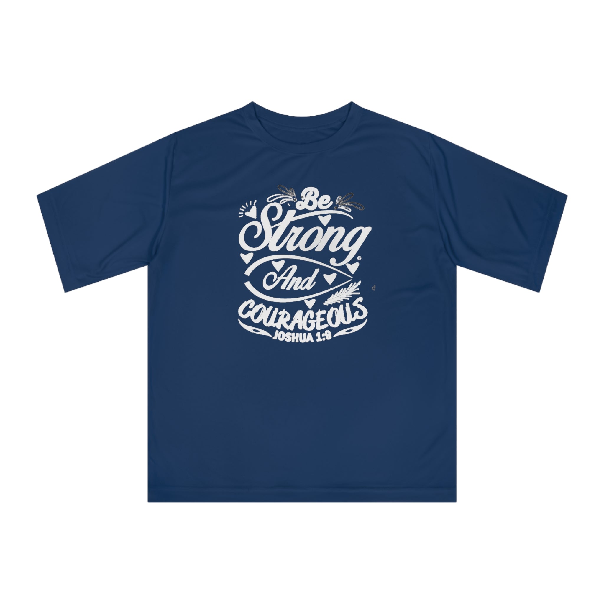 Be Strong And Courageous Performance T-Shirt | Inspirational Fitness Tee, Motivational Workout Shirt, Unisex Athletic Top, Gift Idea [...]