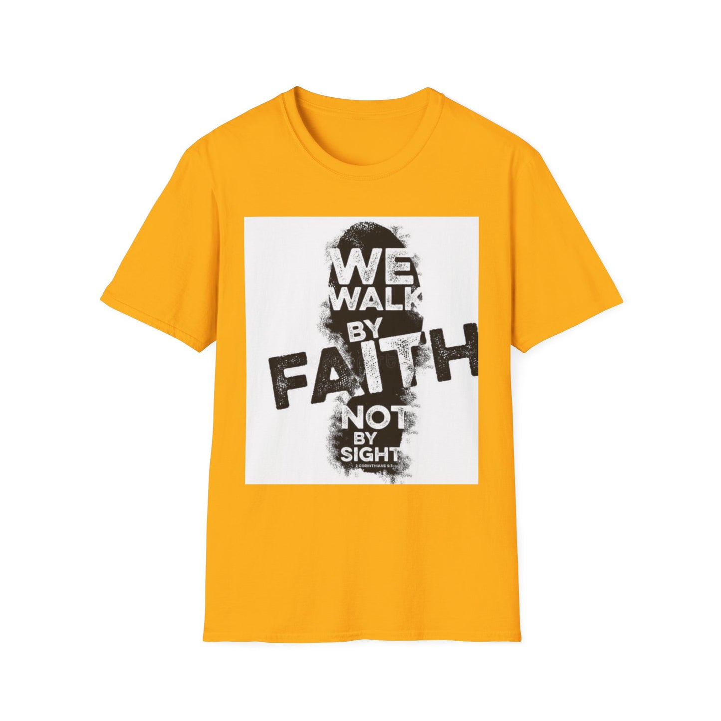 Faith-Inspired Unisex Softstyle T-Shirt, Inspirational Apparel, Faith-Based Gift, Casual Wear, Christian T-Shirt, Motivational Clothing