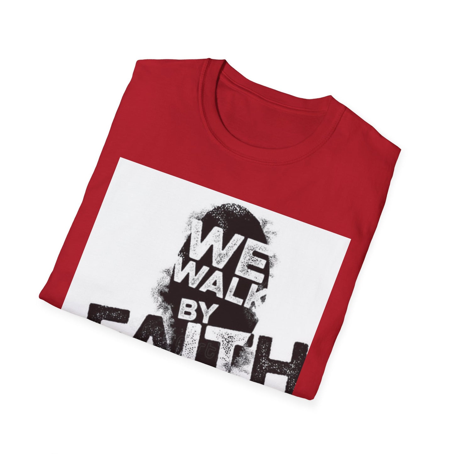 Faith-Inspired Unisex Softstyle T-Shirt, Inspirational Apparel, Faith-Based Gift, Casual Wear, Christian T-Shirt, Motivational Clothing
