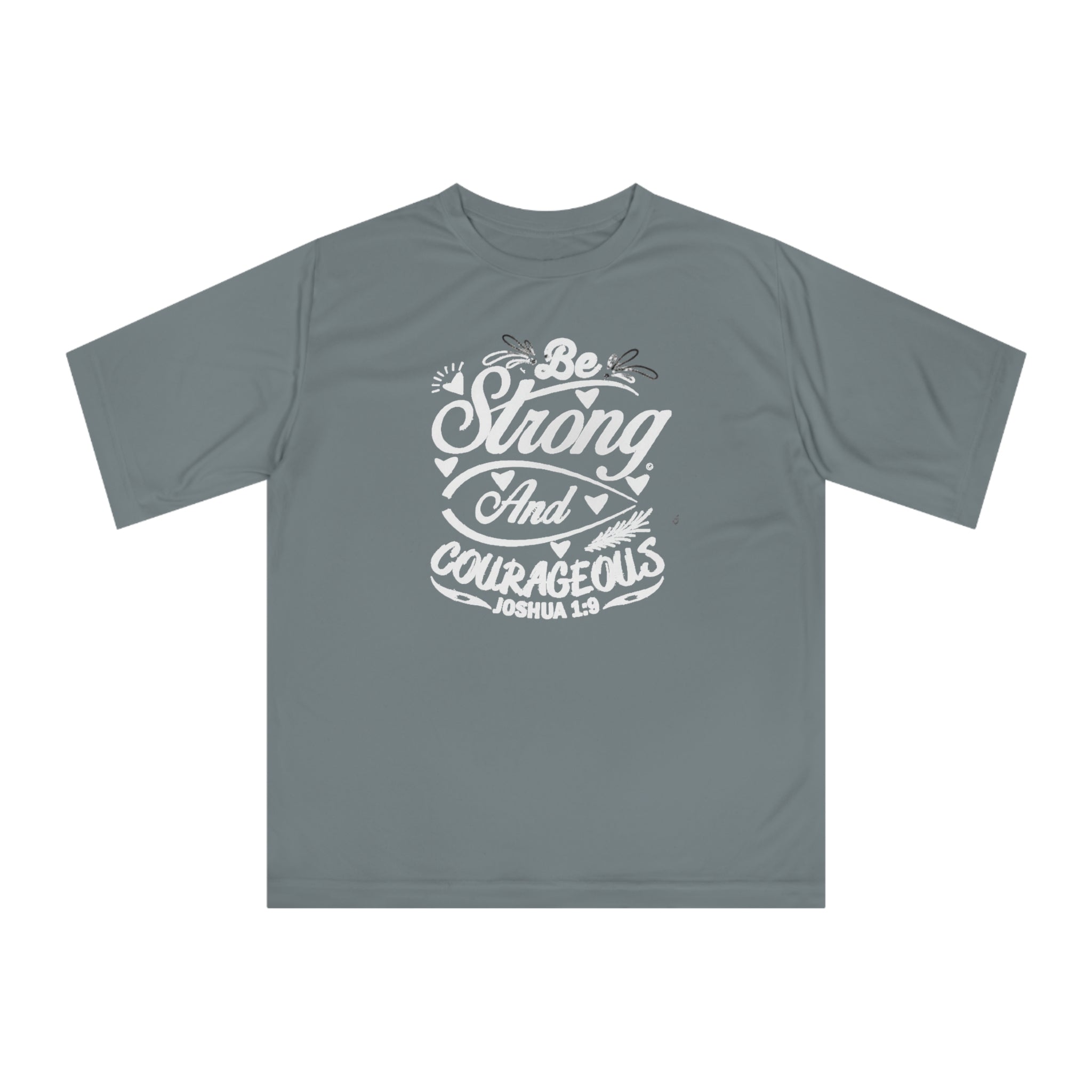 Be Strong And Courageous Performance T-Shirt | Inspirational Fitness Tee, Motivational Workout Shirt, Unisex Athletic Top, Gift Idea [...]