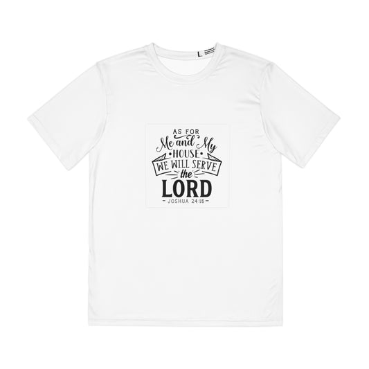 Faithful Men's Tee: 'As for Me and My House, We Will Serve the Lord' AOP Shirt, Christian Apparel, Spiritual Gift, Casual Wear, [...]