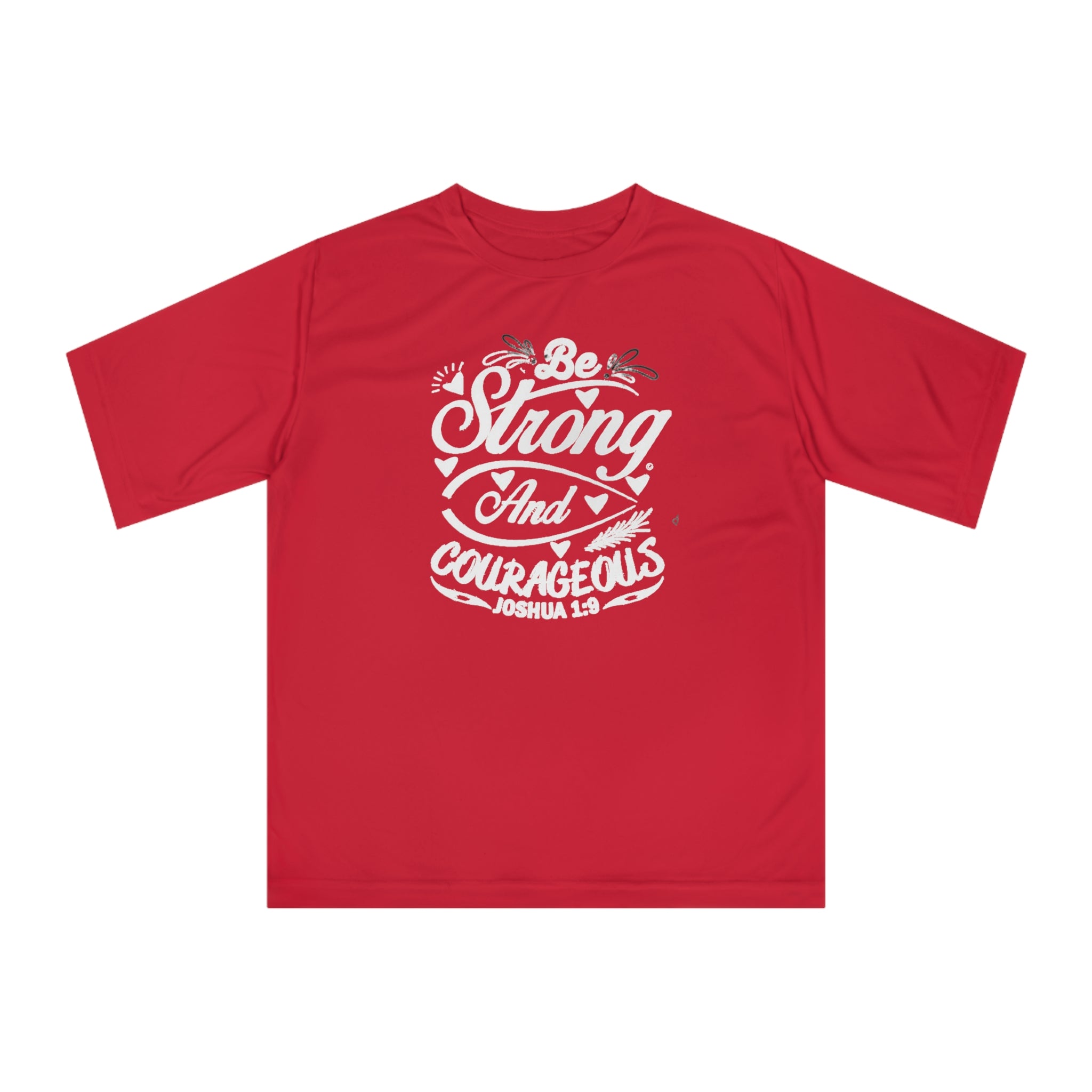 Be Strong And Courageous Performance T-Shirt | Inspirational Fitness Tee, Motivational Workout Shirt, Unisex Athletic Top, Gift Idea [...]