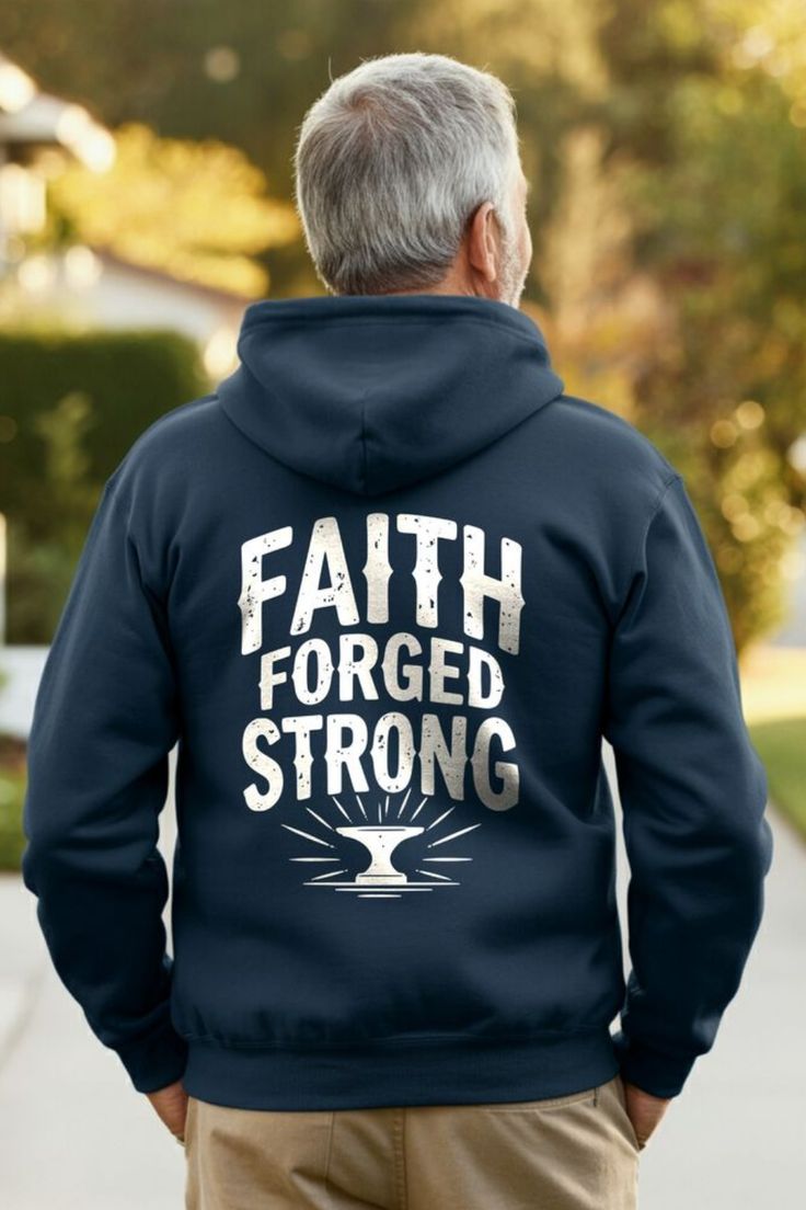 Christian Strong Logo Hoodie