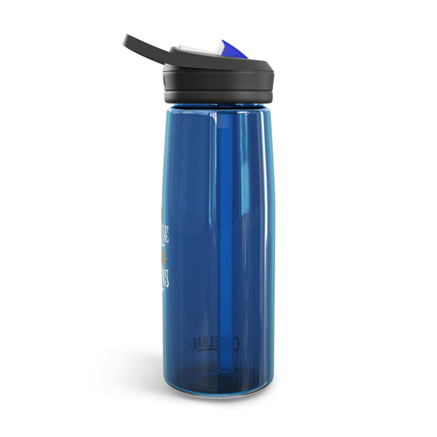 Inspirational Water Bottle with God Quote, Perfect for Fitness, Outdoors, Gift for Christians, Motivational Hydration, Pray Because [...]