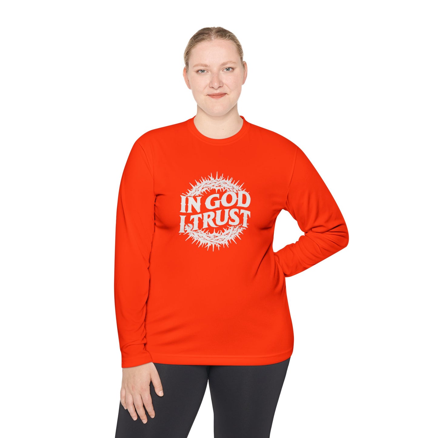 Religious Long Sleeve Tee with Mary and Rose Design, Vintage Christian Tee, Spiritual Gift, Casual Wear, Religious Apparel